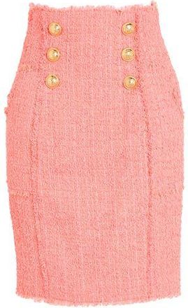 Balmain PARTES DE ABAJO - Faldas midi en YOOX.COM