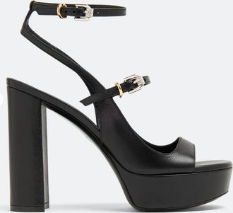 Givenchy Womens Sandals - Black Leather - Size EU 40