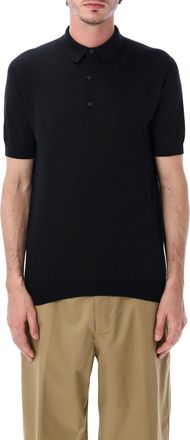 John Smedley T-Shirts und Polos Schwarz