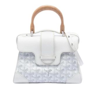 Goyard Pre-owned The Mini Saigon - Dames - Vintage Handtas - Wit - ONE Size - Vintage