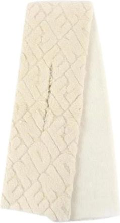 Fendi Pre-owned Stola - Dames - Vintage Accessoires - Beige - ONE Size - Wol - Vintage