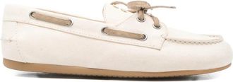 Miu Miu Lace-up Boat Shoes