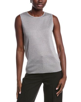 Anne Klein Metallic Tank Top