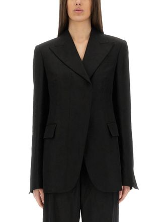 Sportmax Black Notched Lapel Blazers