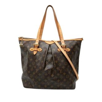 Louis Vuitton Pre-owned Tote Bags, female, Brown, Size: ONE SIZE Pre-owned Palermo Monogram Tote Bag