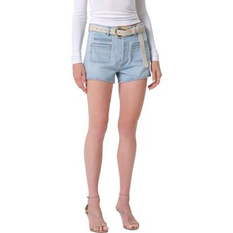 Citizens Of Humanity Marlow Patch Pocket Denim Shorts in Lasso Light Indigo at Nordstrom, Size 27