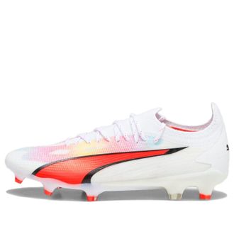 Puma (WMNS) PUMA Ultra Ultimate FG/AG White Orange 107507-01