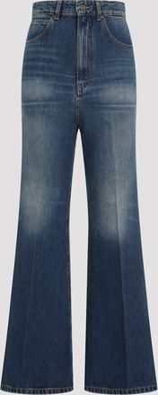 Victoria Beckham Wide Leg Kick Jeans