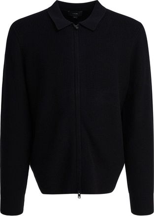 Vince Wool Blend Cardigan Knitwear Nero-Uomo