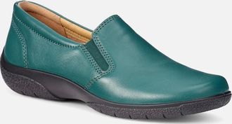 Hotter Womens Glove II Womens Slip On Shoes - Green - Size: 5.5