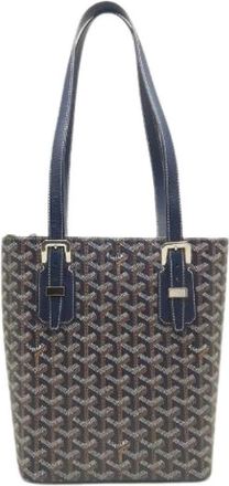Goyard Pre-owned Tote bag - Dames - Vintage Shopper - Blauw - ONE Size - Vintage