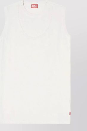 Diesel s norm v10 sleeveless ribbed hem top