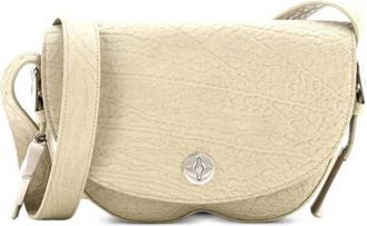 Burberry Hunter Leather Small Satchel Crossbody