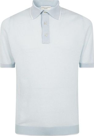 FILIPPO DE LAURENTIIS Klassieke Polo Shirt - Heren - Polos - Blauw - 2XL - Tops