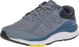 New Balance Mens 840 V5 Running Shoe, Ocean Grey/Oxygen Blue, 8.5 UK