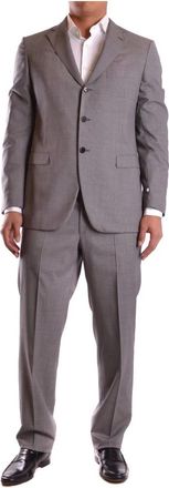 Burberry Heren, Pakken, Grijs, Maat: XL
