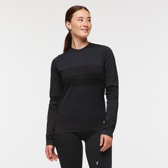 Cotopaxi Debajo Seamless Baselayer Crew - Womens in Cotopaxi Black at Nordstrom, Size X-Small