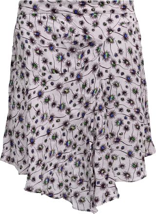 Isabel Marant Selena Mini Skirt In Multicolor Viscose