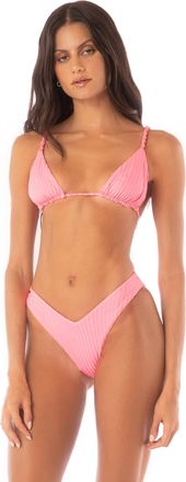 Maaji Valerya Bikini Bottom In Taffy Pink