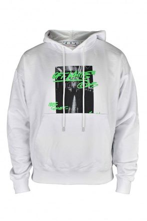 Off-white Fuori dalla felpa bianca