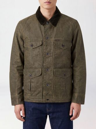 Filson Giacca Journeyman in cotone con colletto in velluto a coste