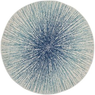 Safavieh Alfombra real/marfil 160 x 160 cm