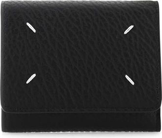 Maison Margiela Black Leather Wallet