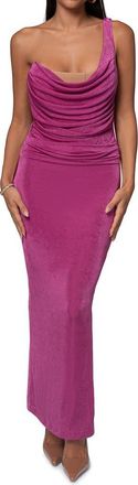 JLUXLABEL Krishna One-Shoulder Cocktail Dress in Pink at Nordstrom, Size X-Small
