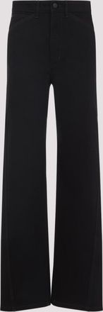 Christophe Lemaire Black Cotton Pants