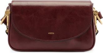 Arezzo Cora Small Leather Crossbody Bag in Fresh Ruby at Nordstrom