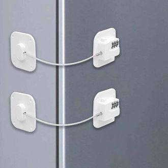 OEM Due Tipi Di Serrature A Combinazione Per Frigoriferi, Serrature Di Sicurezza Per Bambini Per Frigoriferi, Serrature A Combinazione Autoadesive Per Fri