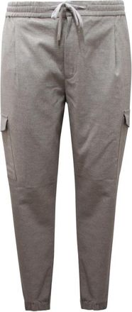 PT01 Soft Cargo Flanellen Broek - Heren - Sweatpants - Grijs - XL - Katoen - Broeken