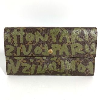 Louis Vuitton Brown Khaki Monogram Graffiti (Pre-Owned)