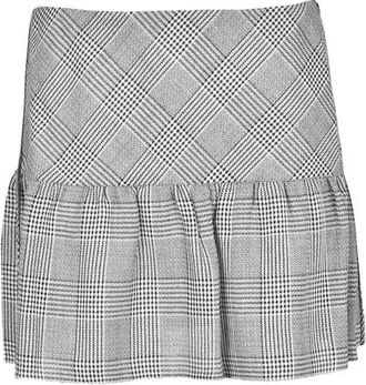 Alessandra Rich Mini Skirt - Black/White
