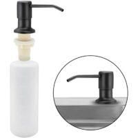 OEM Dispensador De Jab&oacute;n Para Fregadero De Cocina, 350 Ml, Acero Inoxidable, Dispensador Integrado Para Limpiador De Cocina, Dispensador De Jab&oacute;n Recargab