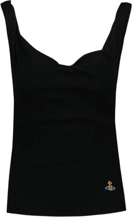 Vivienne Westwood Anna Top - Dames - Tops zonder mouwen - Zwart - L - Tops