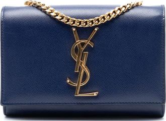 Saint Laurent Pre-owned Saint Laurent Small Grain de Poudre Monogram Kate Crossbody 5RJC0NLJ7T8C0LSN