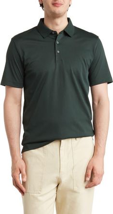 Theory Short Sleeve Polo in Dark Spruce at Nordstrom Rack, Size Xx-Large