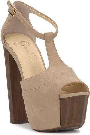 Jessica Simpson Dany Sandal in Almond Supmcs at Nordstrom, Size 10