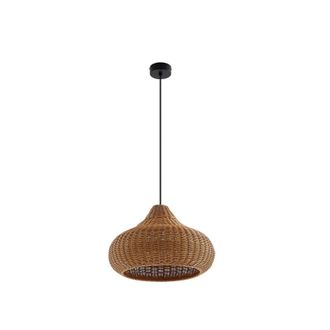 Lucande Lucande - L&aacute;mpara Para Exterior taniola En Marr&oacute;n De Madera
