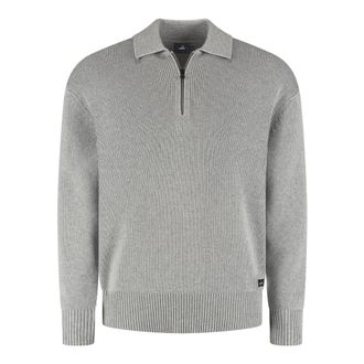 Wahts Mens Knitwear, TargetGroup:Men Light Grey Melange / XXL