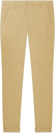 Dondup Gaubert Slim Broeken - Heren - Chinos - Bruin - W30 - Leer - Broeken