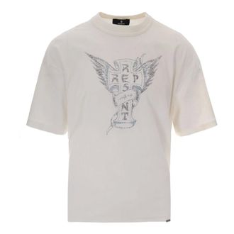 Represent T-Shirts, male, White, Size: L T-Shirt