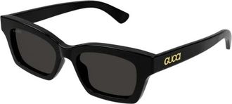 Gucci Gg 1790S 001 Zonnebrillen - Dames - Zonnebrillen - Zwart - 51 MM - Accessoires