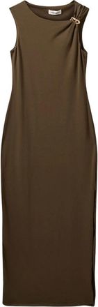 Sofie Schnoor Maxi Jurken - Dames - Maxi kleedjes - Groen - XL - Kleedjes