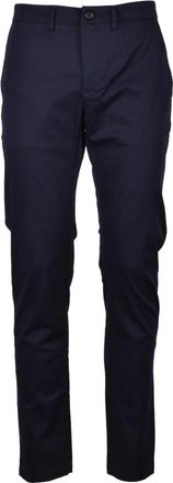 Department Five Katoen Elastaan Broek - Heren - Slim Fit Broeken - Blauw - W38 - Katoen - Broeken