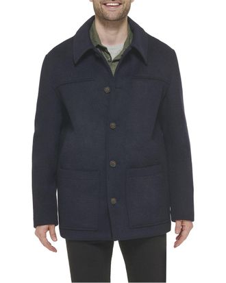 Cole Haan Wool-Blend Coat