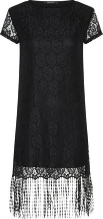 Bruuns Bazaar Midi Jurk - Dames - Casual kleedjes - Zwart - L - Kleedjes