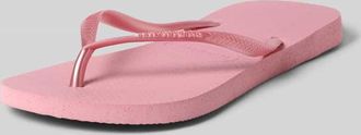 Havaianas Flip Flops mit Logo-Detail in Rosa, Gr&ouml;&szlig;e 35/36