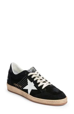 Golden Goose Ball Star Low Top Sneaker in Black/White at Nordstrom, Size 11Us
